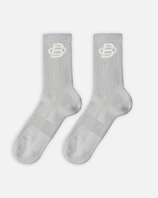Unisex Socken Hellgrau