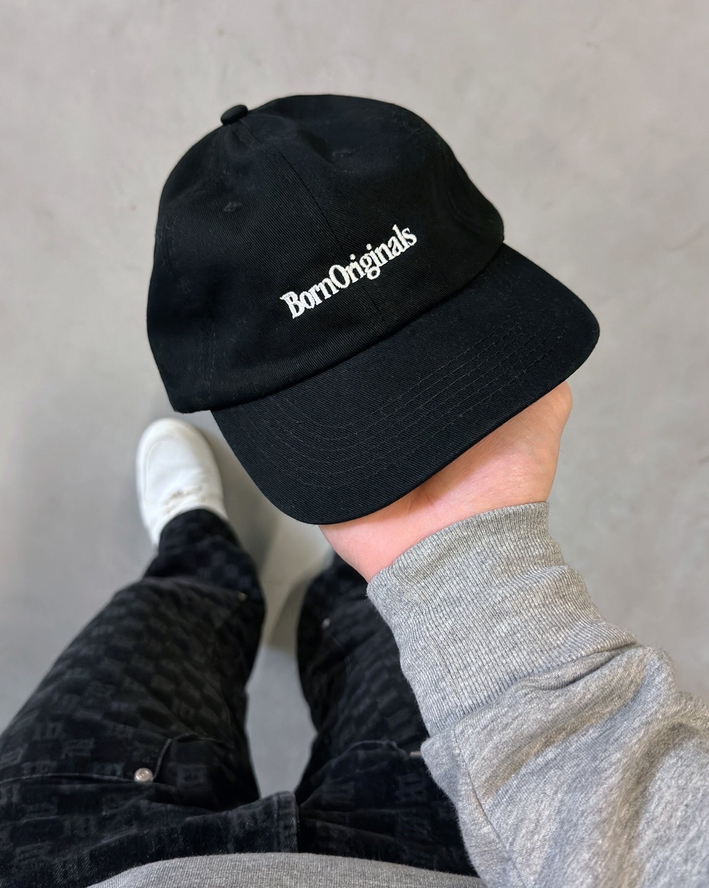 Base Cap Black "Classic Monogram"