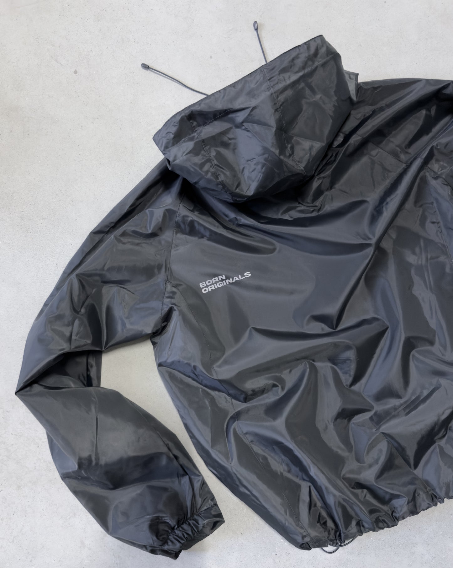 Unisex Windbreaker Charcoal