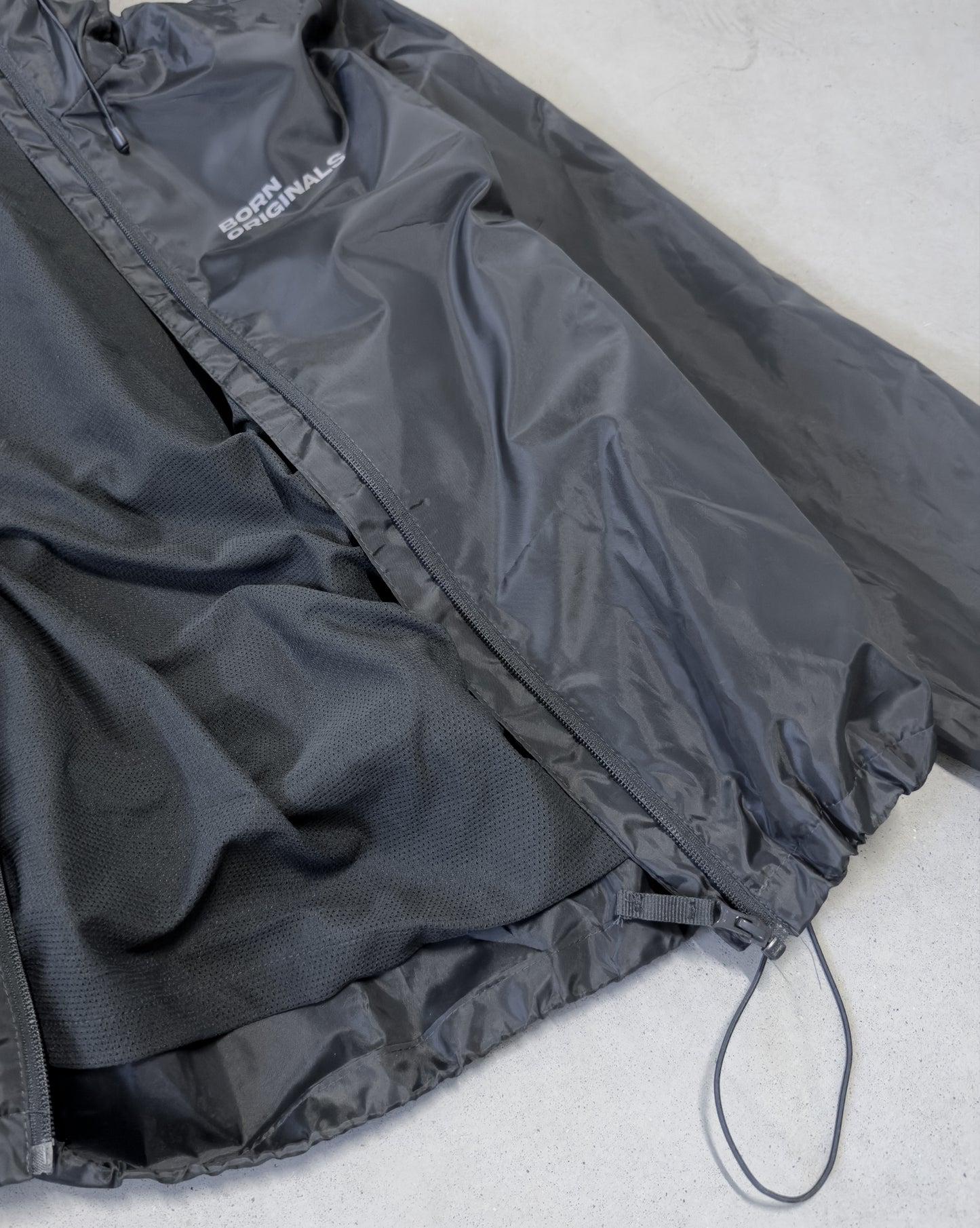 Unisex Windbreaker Charcoal