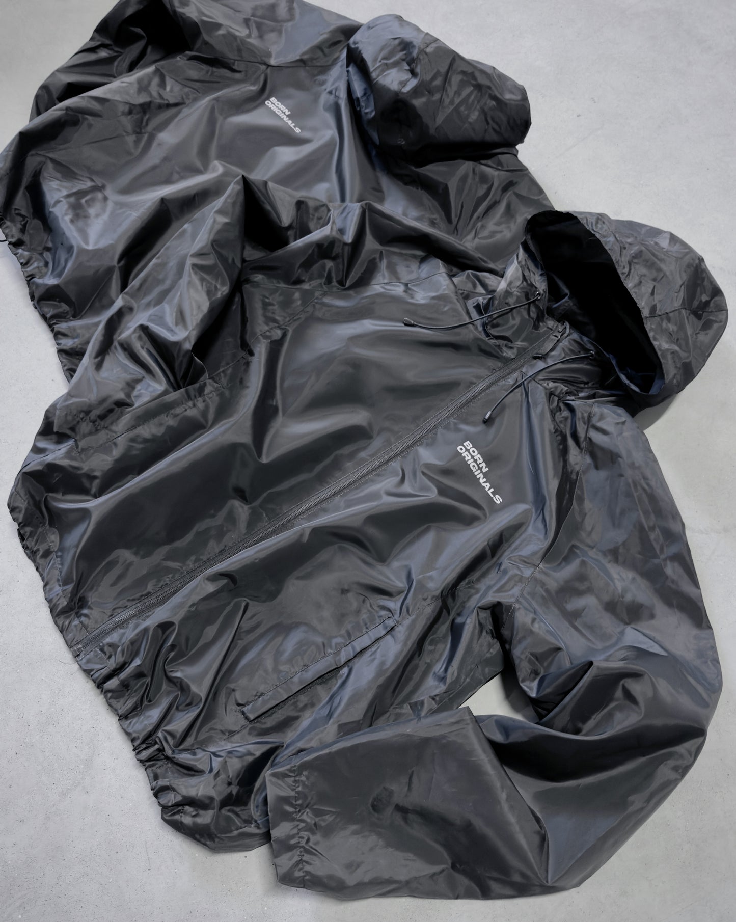 Unisex Windbreaker Charcoal