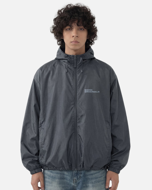 Unisex Windbreaker Charcoal