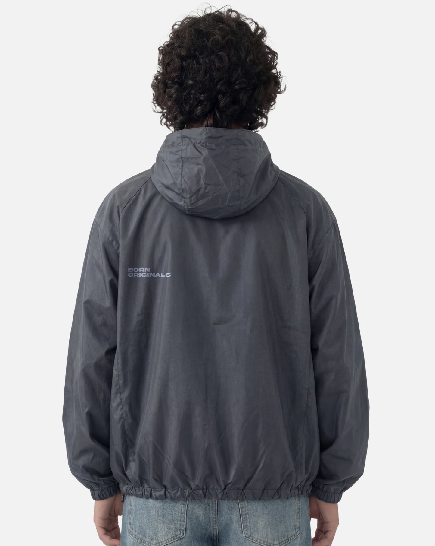Unisex Windbreaker Charcoal