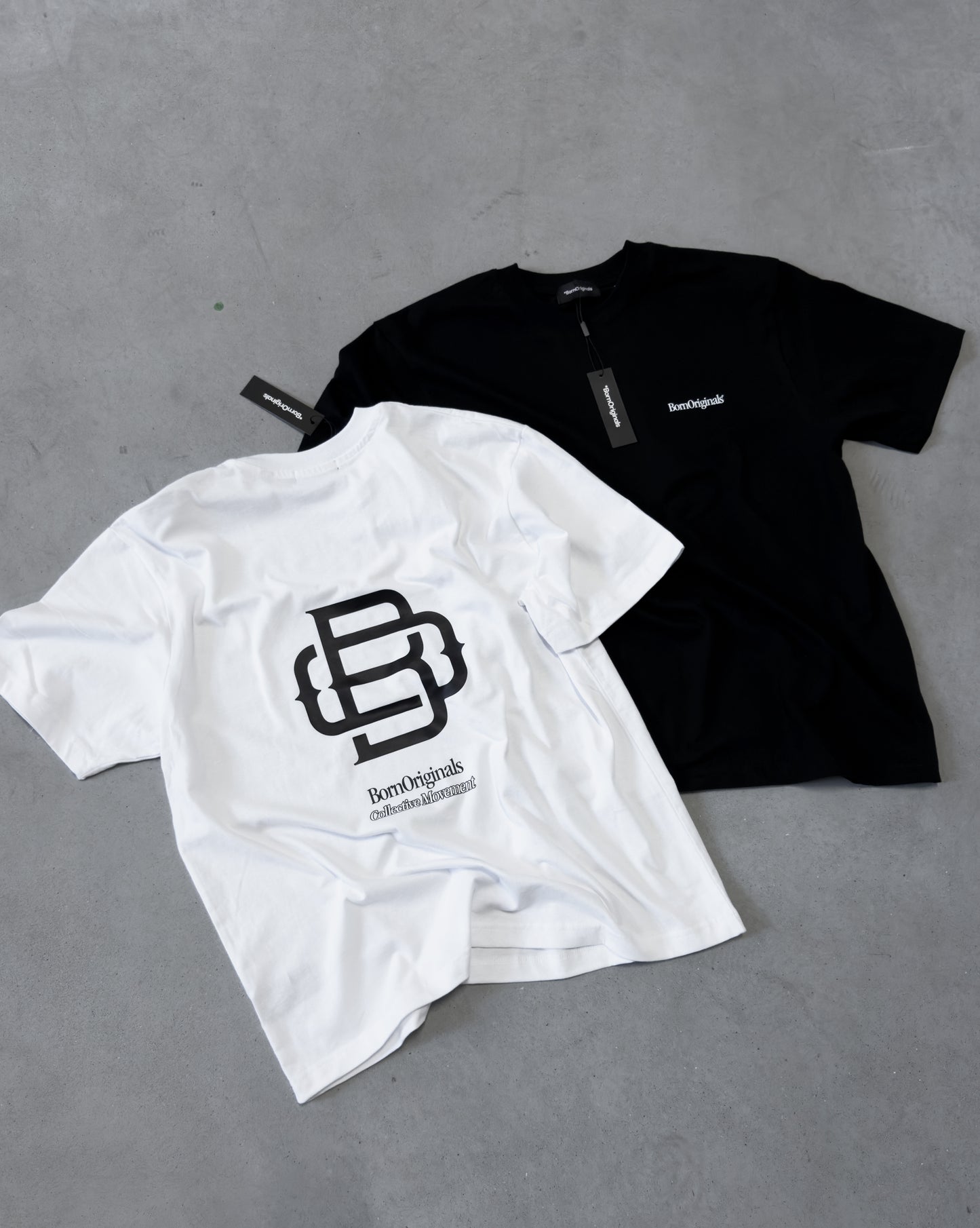 Unisex T-Shirt White "Classic Monogram"