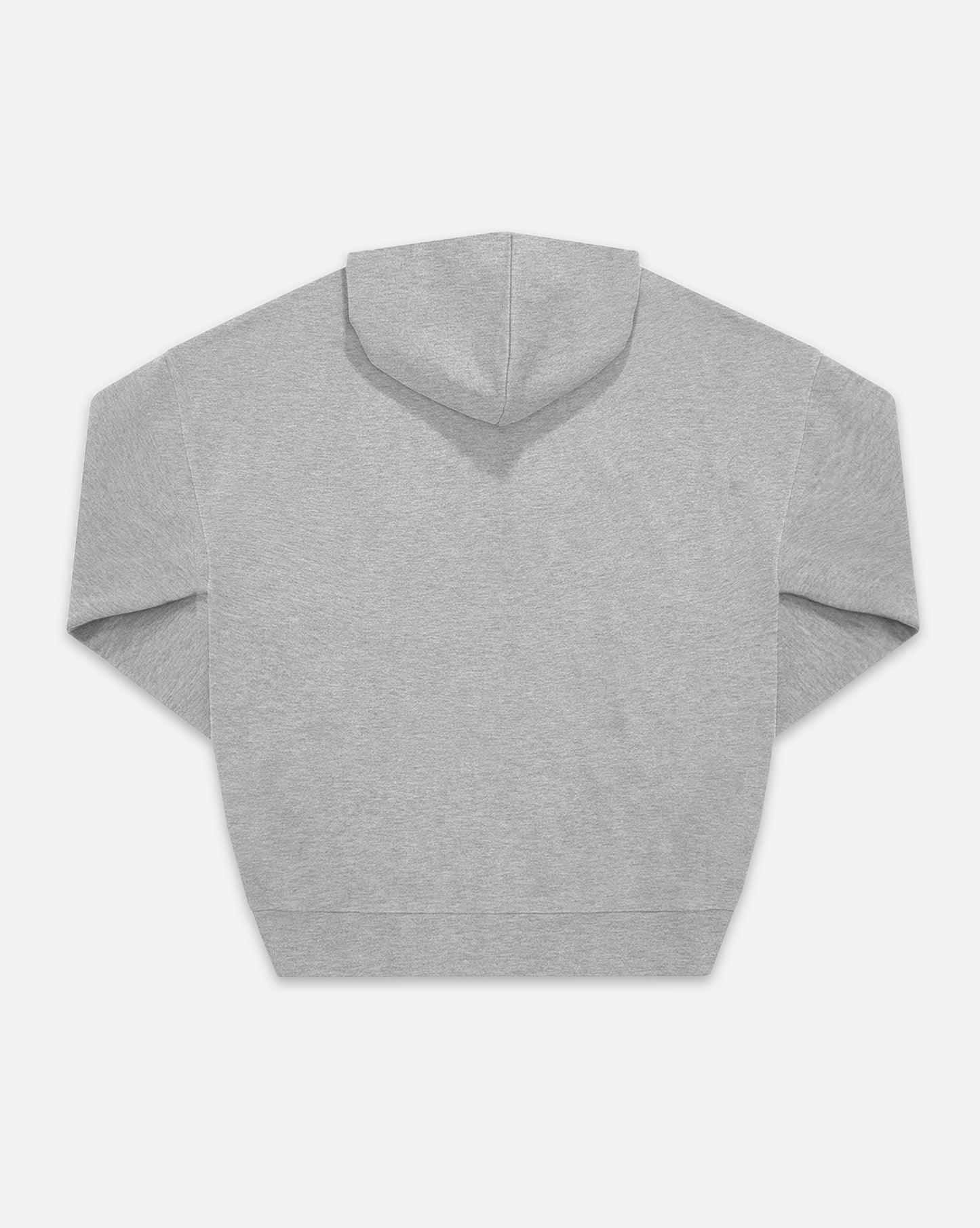 Unisex Oversized Hoodie Grey "Modern Monogram"