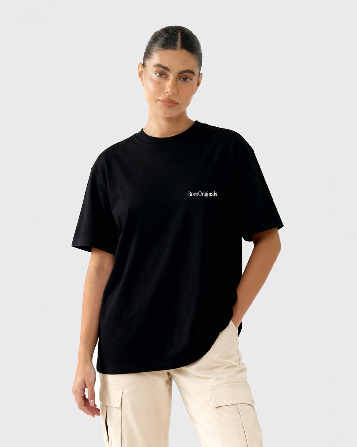 Unisex T-Shirt Black "Classic Monogram"