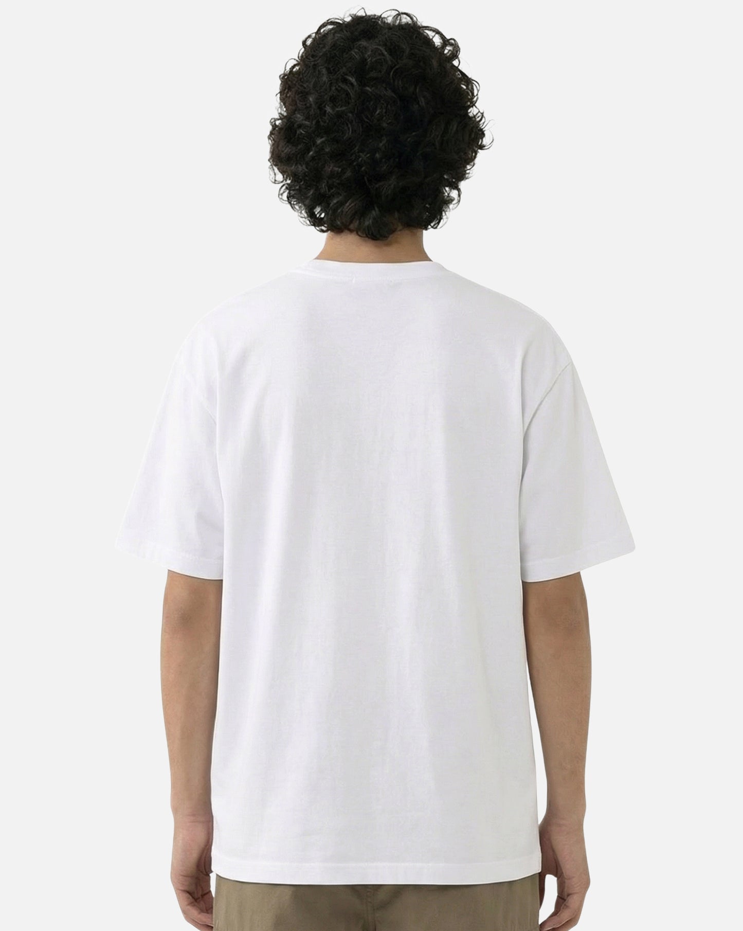 Unisex Oversized T-Shirt White "Modern Monogram"