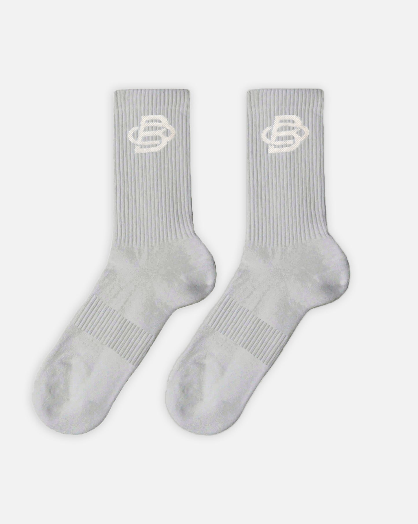 Unisex Socken Hellgrau